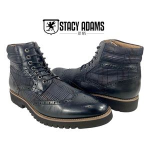 Stacy Adams | Men’s 7.5M | Barker‎ Wingtip Boots